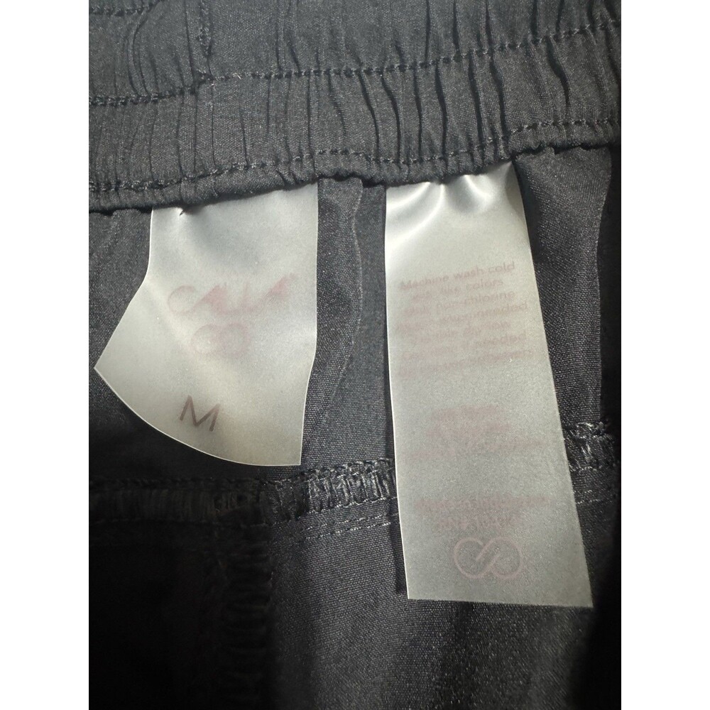 CALIA Utility Boardshort Swim Bottom Pure Black Womens Size Medium Athletic NWT - Picture 7 of 9